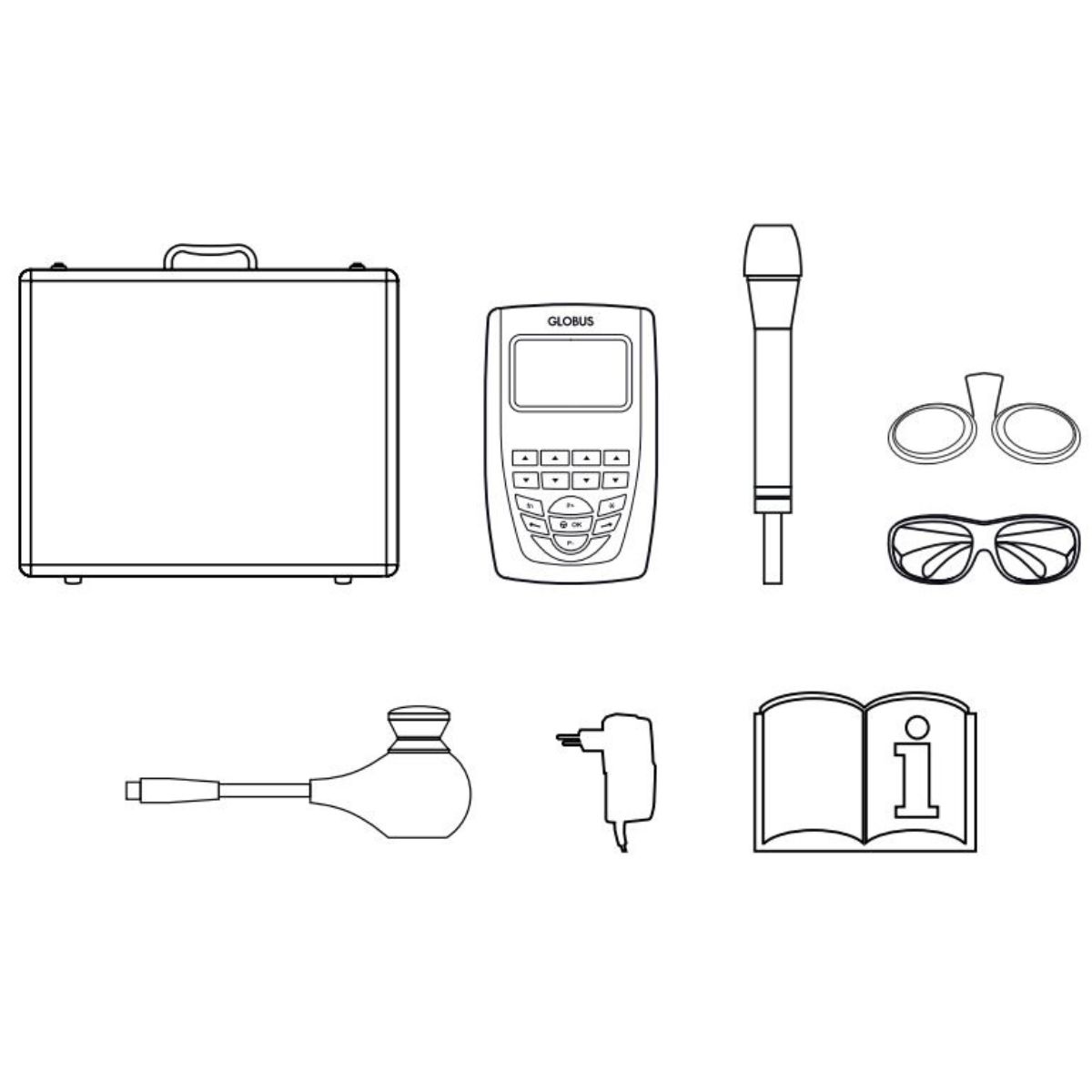 Equipamiento Laserterapia globus baja potencia Equipamiento Laserterapia globus baja potencia