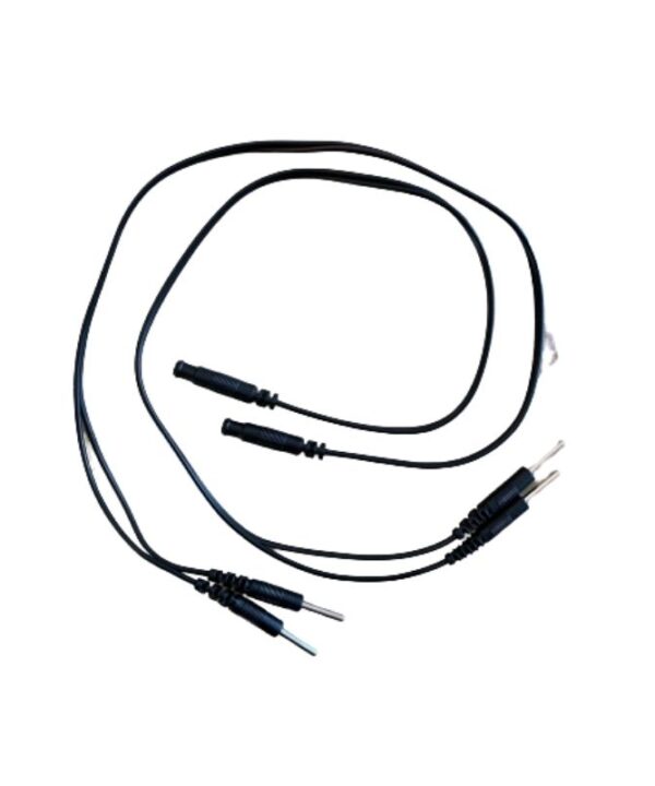 Kit 2 Cables Electroestimulacion Divisor Canales Globus