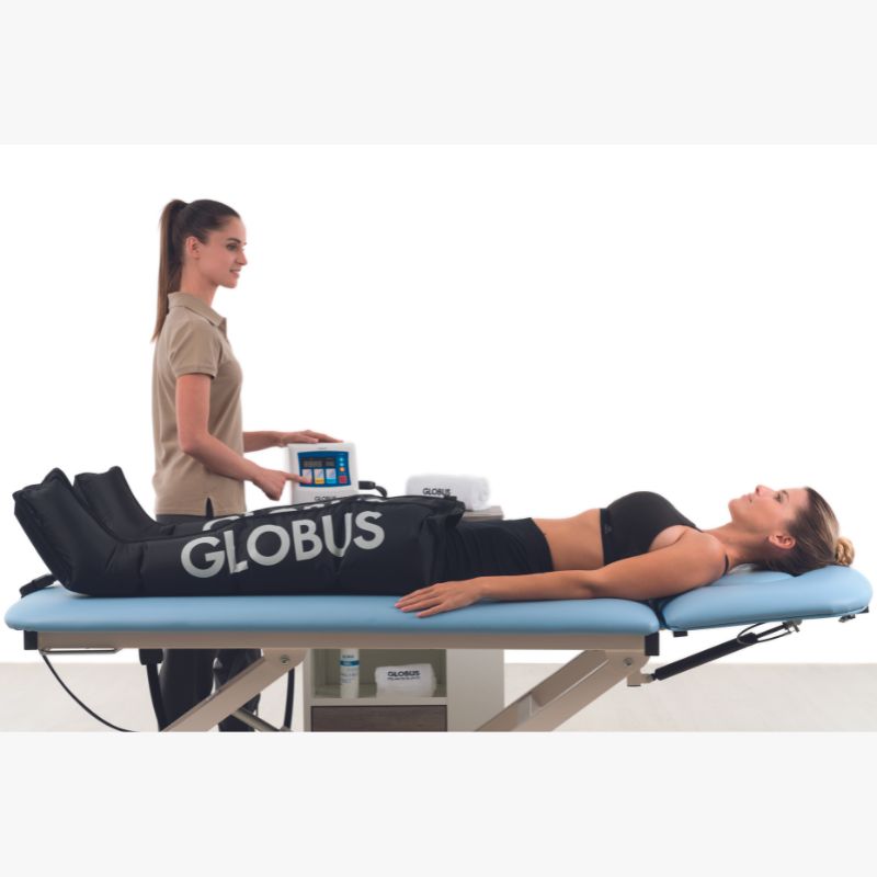 presscare g300m y botas en camilla presscare g300m y botas en camilla