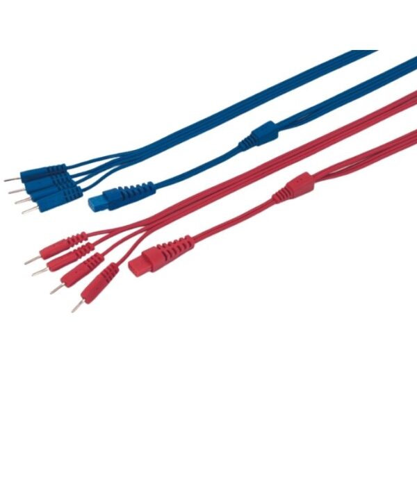 Kit 2 Cables Electroestimulacion Globus Divisor Canales