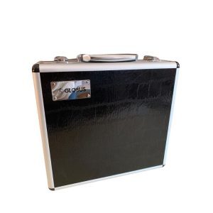 Maletin Globus Aluminio Negro