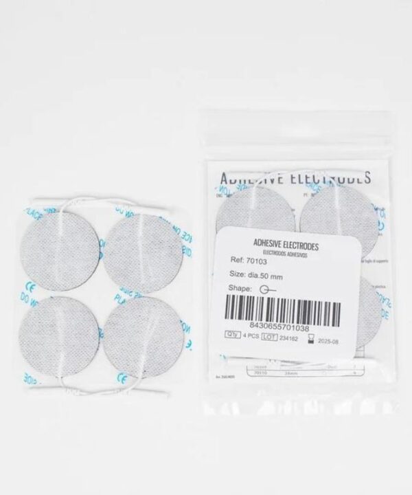 Electrodos Adhesivos Redondos 50x50mm